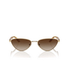 Occhiali da sole Emporio Armani EA2153 301313 shiny pale gold - anteprima prodotto 1/3