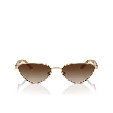 Emporio Armani EA2153 Sunglasses 301313 shiny pale gold - front view