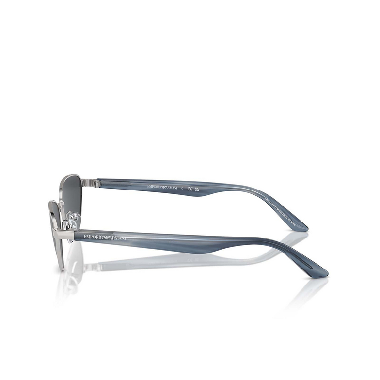 Emporio Armani EA2153 Sunglasses 301587 shiny silver - 3/3