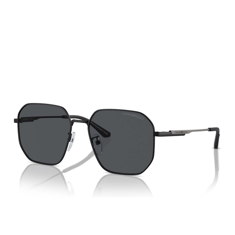 Occhiali da sole Emporio Armani EA2154D 300187 matte black - 2/3