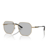 Lunettes de soleil Emporio Armani EA2154D 300287 matte pale gold - Vignette du produit 2/3