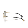 Lunettes de soleil Emporio Armani EA2154D 300287 matte pale gold - Vignette du produit 3/3