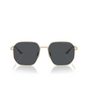 Lunettes de soleil Emporio Armani EA2154D 301387 shiny pale gold - Vignette du produit 1/3