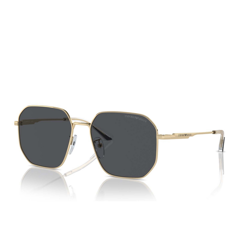 Emporio Armani EA2154D Sonnenbrillen 301387 shiny pale gold - 2/3