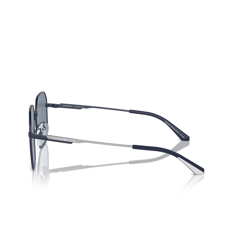 Lunettes de soleil Emporio Armani EA2154D 30182V matte blue - 3/3