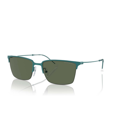 Emporio Armani EA2155 Sunglasses 337971 matte alpine green - three-quarters view