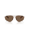 Emporio Armani EA2156 Sunglasses 300673 matte bronze - product thumbnail 1/3