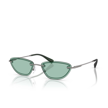 Gafas de sol Emporio Armani EA2158 3003/2 shiny gunmetal - Vista tres cuartos