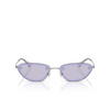 Emporio Armani EA2158 Sunglasses 30451A shiny silver - product thumbnail 1/3