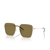 Emporio Armani EA2159D Sunglasses 301373 shiny pale gold - product thumbnail 2/3