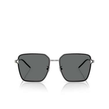 Emporio Armani EA2159D Sunglasses 301487 shiny gunmetal / black - front view