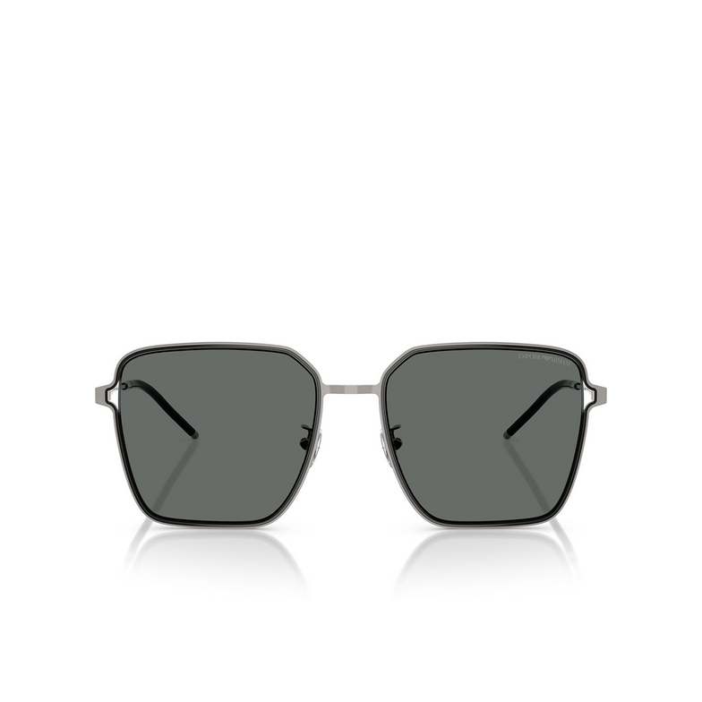 Emporio Armani EA2159D Sunglasses 301487 shiny gunmetal / black - 1/3