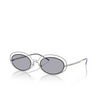 Emporio Armani EA2160 Sunglasses 301080 shiny gunmetal - product thumbnail 2/3