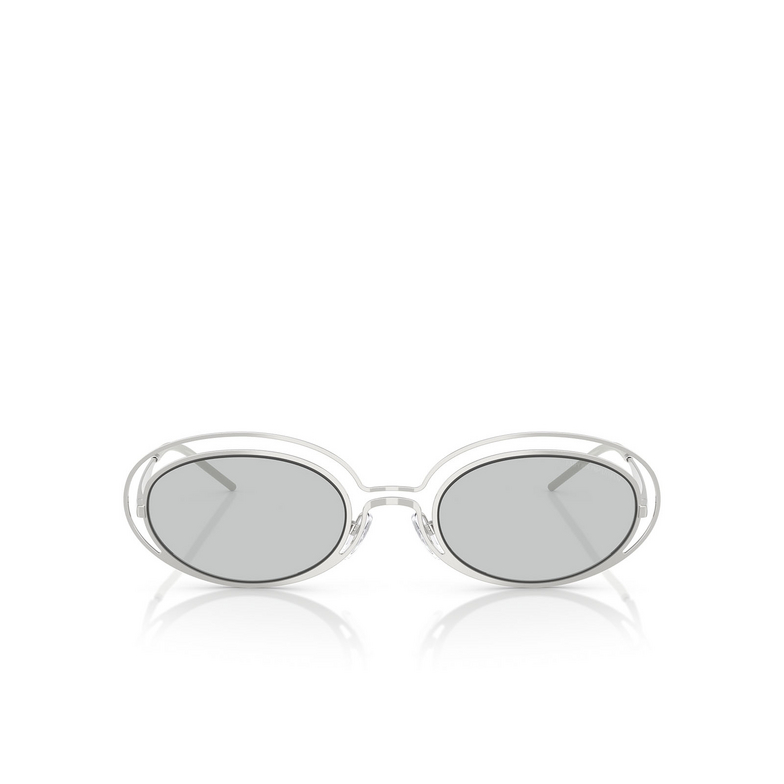 Gafas de sol Emporio Armani EA2160 301587 shiny silver - 1/3