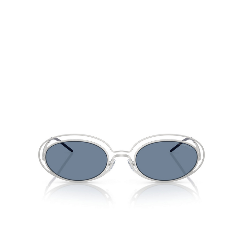 Gafas de sol Emporio Armani EA2160 304580 matte silver - 1/3