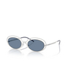 Gafas de sol Emporio Armani EA2160 304580 matte silver - Miniatura del producto 2/3