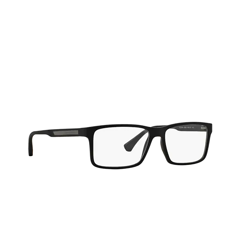 Occhiali da vista Emporio Armani EA3038 5063 rubber black - 2/3