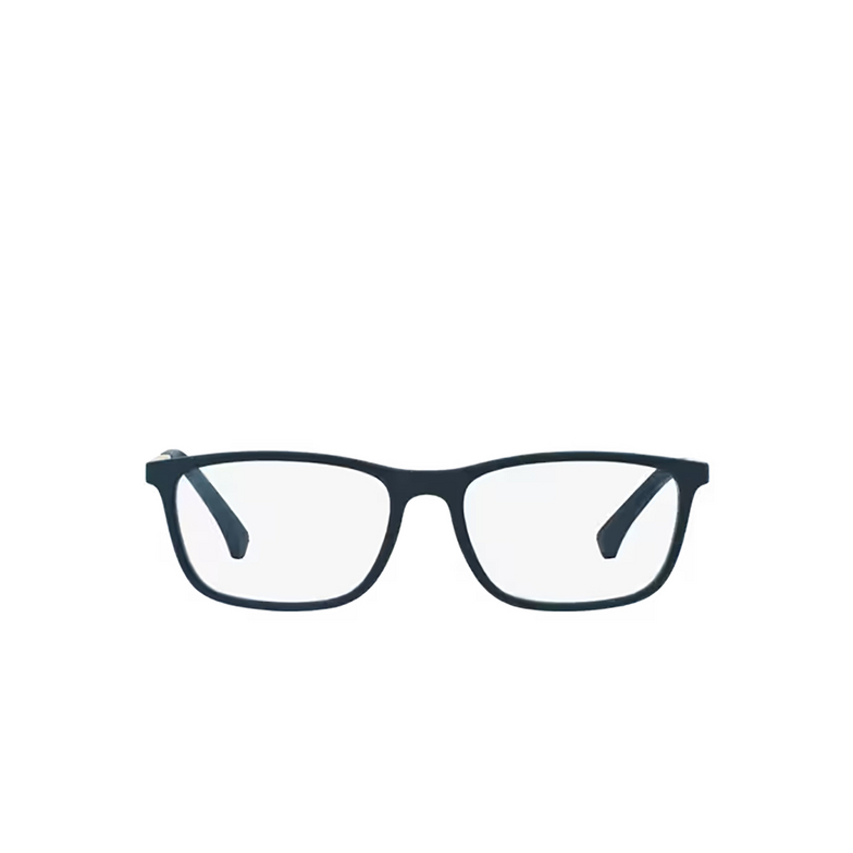 Emporio Armani EA3069 Eyeglasses 5474 rubber blue - 1/3