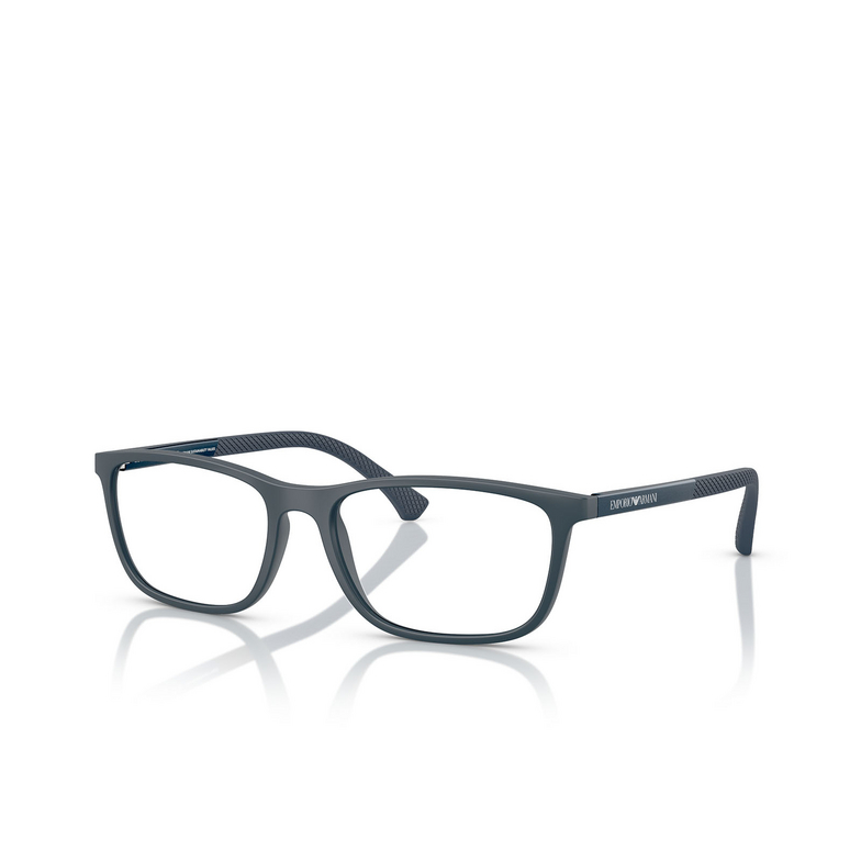 Lunettes de vue Emporio Armani EA3069 6189 matte blue - 2/3