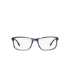 Gafas graduadas Emporio Armani EA3098 5549 matte striped blue - Miniatura del producto 1/3