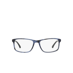 Occhiali da vista Emporio Armani EA3098 5549 matte striped blue