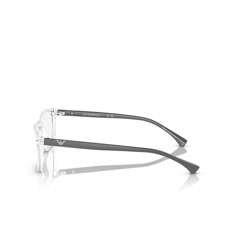 Emporio Armani EA3098 Eyeglasses 5882 shiny crystal - 3/3