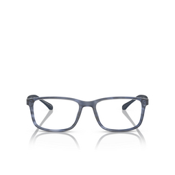 Lunettes de vue Emporio Armani EA3098 6054 shiny striped blue