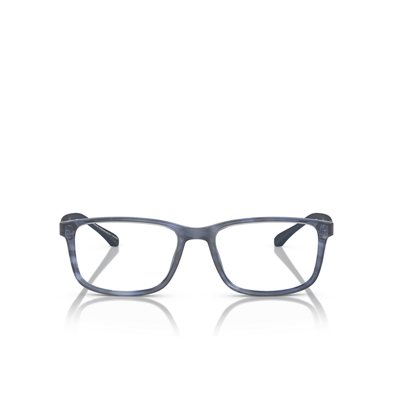 Gafas graduadas Emporio Armani EA3098 6054 shiny striped blue - 1/3