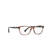 Emporio Armani EA3099 Eyeglasses 5553 shiny striped pink - product thumbnail 2/3