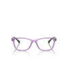 Gafas graduadas Emporio Armani EA3099 6197 shiny transparent violet - Miniatura del producto 1/3