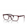 Emporio Armani EA3147 Eyeglasses 5261 matte bordeaux - product thumbnail 2/3