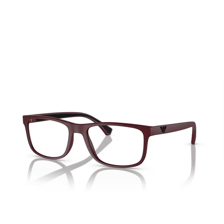 Lunettes de vue Emporio Armani EA3147 5261 matte bordeaux - 2/3