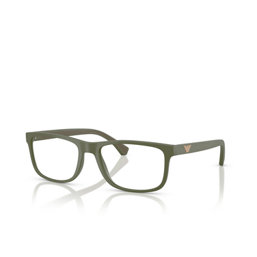 Emporio Armani EA3147 Korrektionsbrillen 6184 matte green - Dreiviertelansicht