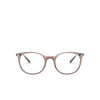 Emporio Armani EA3168 Eyeglasses 5850 shiny transparent tundra - product thumbnail 1/3