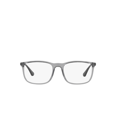 Emporio Armani EA3177 Eyeglasses 5090 shiny transparent grey - front view
