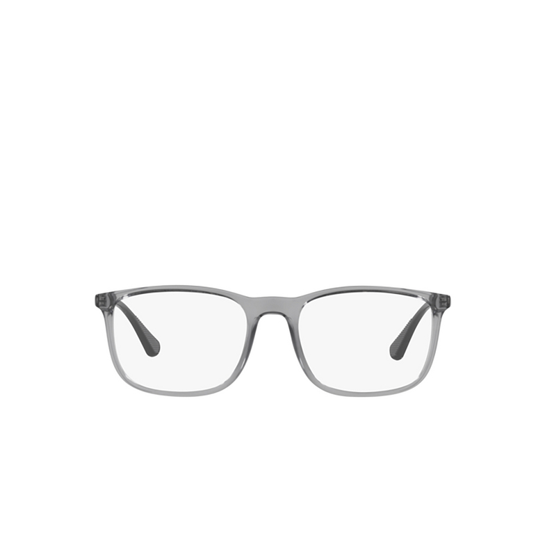 Emporio Armani EA3177 Eyeglasses 5090 shiny transparent grey - 1/3