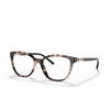 Occhiali da vista Emporio Armani EA3190 5410 pink havana - anteprima prodotto 2/3