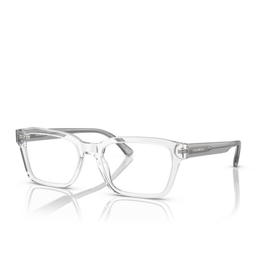 Emporio Armani EA3192 Eyeglasses 5883 shiny crystal - three-quarters view