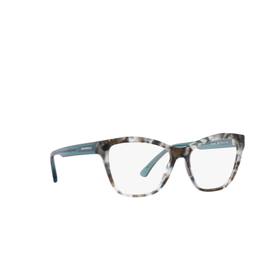 Gafas graduadas Emporio Armani EA3193 5097 shiny blue havana - Vista tres cuartos