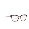 Emporio Armani EA3193 Eyeglasses 5410 shiny pink havana - product thumbnail 2/3