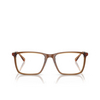 Emporio Armani EA3214D Eyeglasses 5044 shiny transparent brown - product thumbnail 1/3