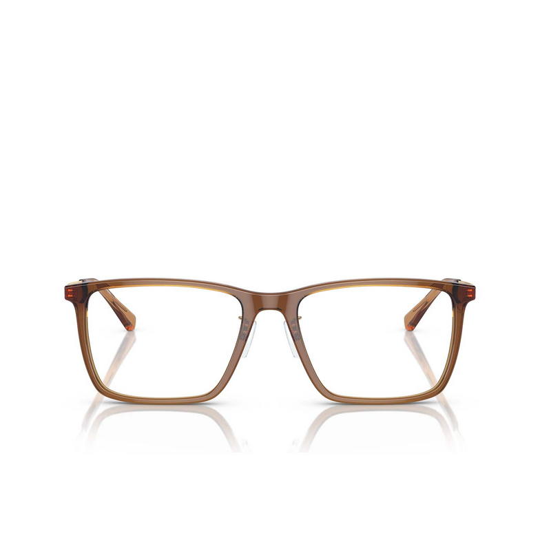 Emporio Armani EA3214D Korrektionsbrillen 5044 shiny transparent brown - 1/3