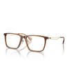 Emporio Armani EA3214D Eyeglasses 5044 shiny transparent brown - product thumbnail 3/3