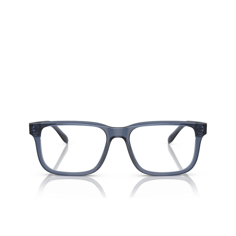 Gafas graduadas Emporio Armani EA3218 5072 shiny transparent blue - 1/3