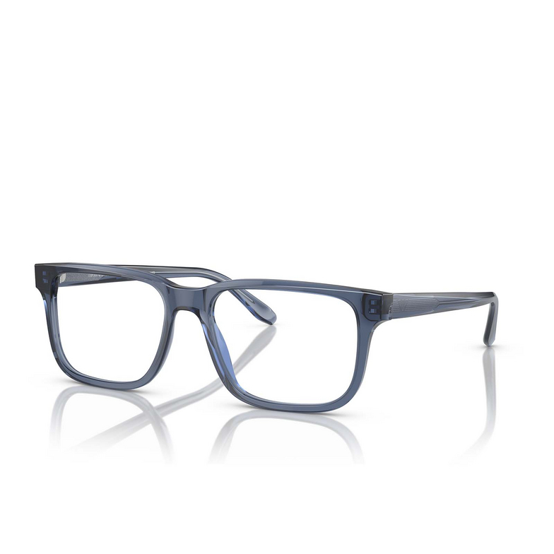 Lunettes de vue Emporio Armani EA3218 5072 shiny transparent blue - 2/3