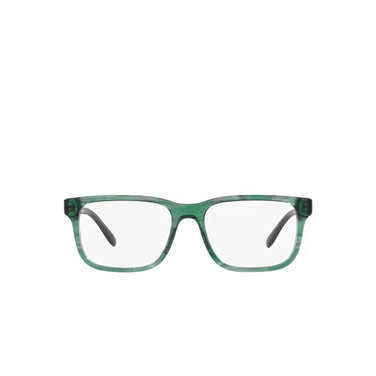 Emporio Armani EA3218 Eyeglasses 5168 striped green - front view