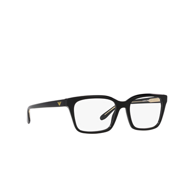 Emporio Armani EA3219 Eyeglasses 5017 black - three-quarters view