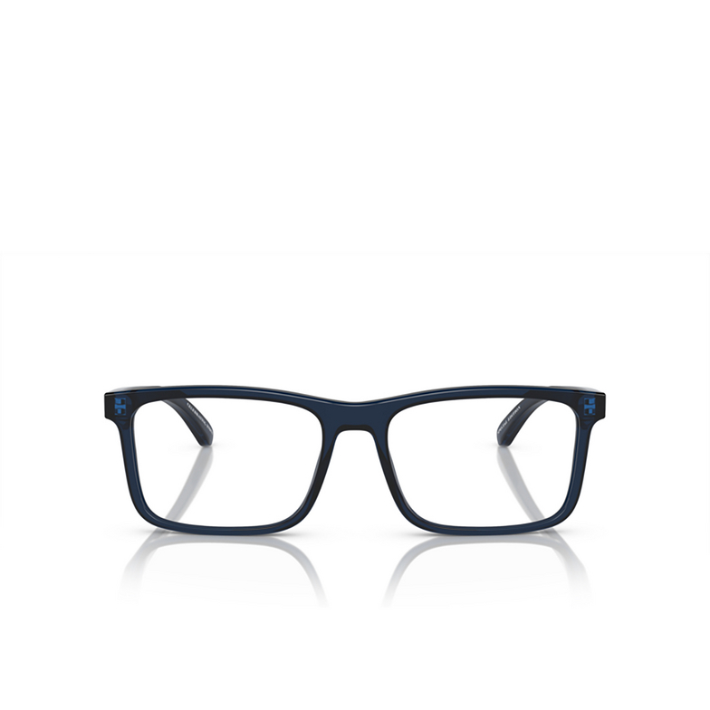 Emporio Armani EA3227 Eyeglasses 6047 shiny transparent blue - 1/3