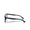 Gafas graduadas Emporio Armani EA3227 6047 shiny transparent blue - Miniatura del producto 3/3