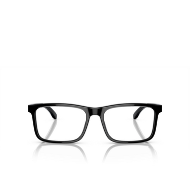 Emporio Armani EA3227 Eyeglasses 6051 shiny black / top crystal - front view